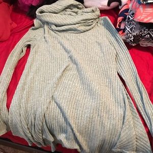 Teal / Grayish sweater